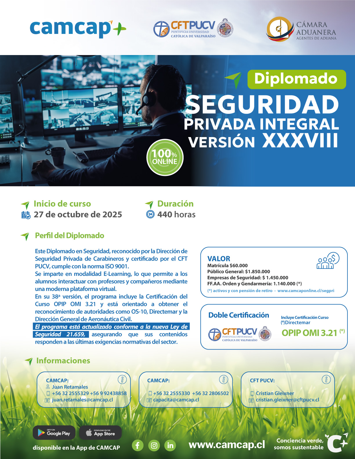 Diplomado en Seguridad Privada Integral